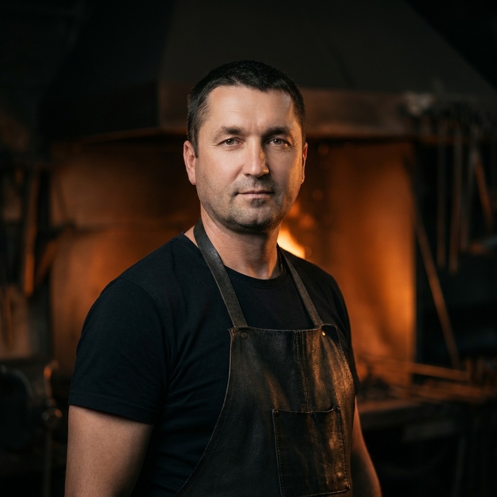 Алексей Перков — мастер художественной ковки в Севастополе, кузнец